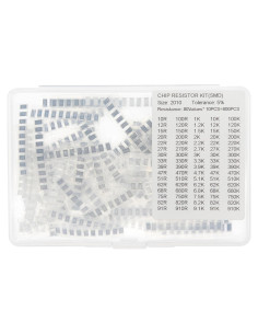 Kit de Resistencias 2010 5% Mericda 80 Valores x 10 Piezas