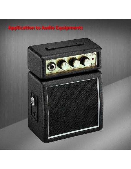 Jack Hembrado Estéreo 6.35mm DaierTek 18 Piezas para Pedal