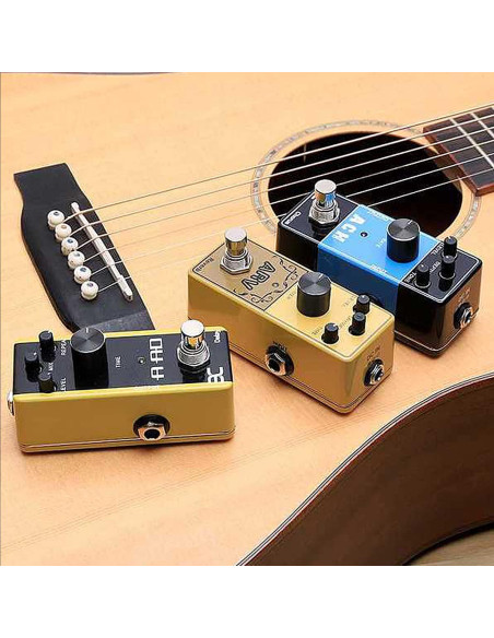 Jack Hembrado Estéreo 6.35mm DaierTek 18 Piezas para Pedal