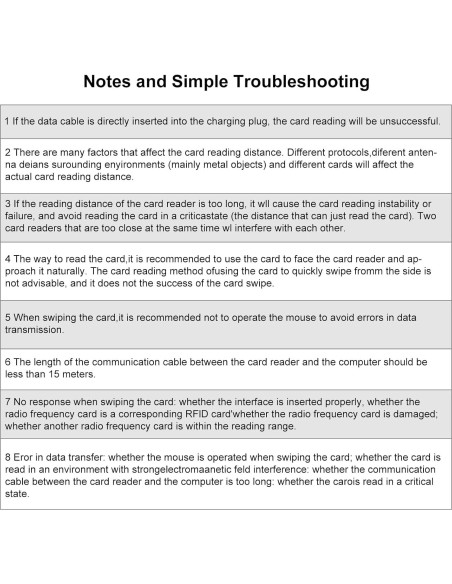 Lector RFID Ajfwm Doble Frecuencia 125KHz/13.56MHz USB