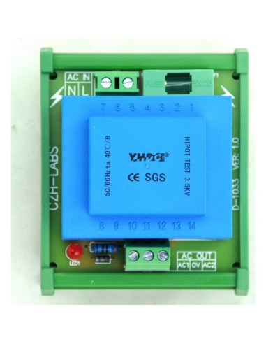 Transformador de potencia 20VA Electronics-Salon 115VAC a 24VAC