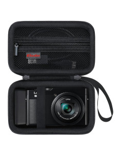 Funda de Transporte Elonbo para Cámara Panasonic LUMIX ZS99 Negra