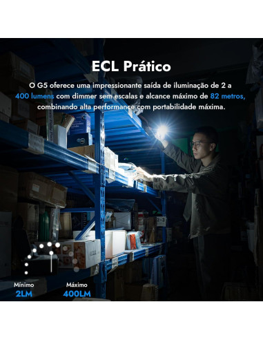 Linterna EDC Recargable WUBEN G5 y X4 con Luz RGB