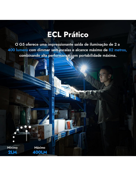 Linterna EDC Recargable WUBEN G5 y X4 con Luz RGB