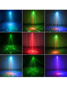 Proyector de Luces Láser Estroboscópico HUIZHOU R50-NB USB 2