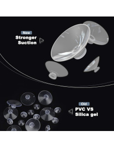 Ventosas de Silicona LOFTEK 4PCS para Luces LED Sumergibles 2