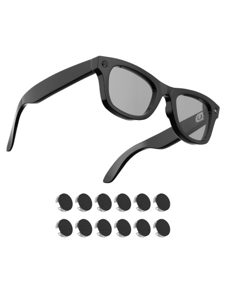 Pegatinas de Bloqueo de Luz LED HiBloks para Gafas Ray-Ban y Oakley - 12 Pcs