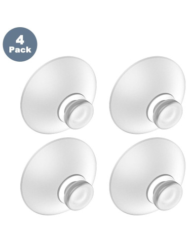 Ventosas de Silicona LOFTEK 4PCS para Luces LED Sumergibles