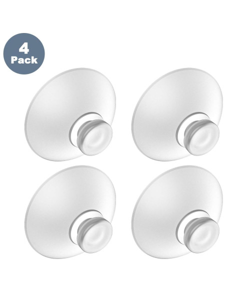 Ventosas de Silicona LOFTEK 4PCS para Luces LED Sumergibles