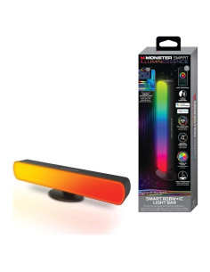 Barra de Luz LED Inteligente Monster RGB, Control por Voz, 158.76g
