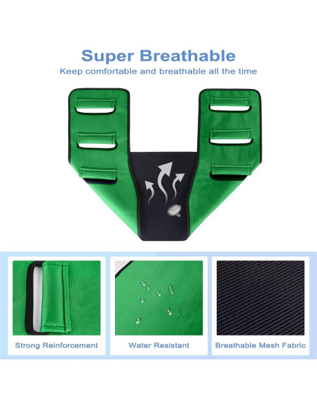 Sling de Transferencia Leetye Mei para Pacientes Encamados - Verde