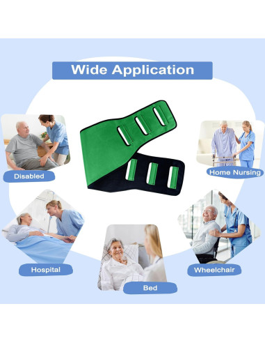 Sling de Transferencia Leetye Mei para Pacientes Encamados - Verde