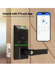 Cerradura Inteligente Bamberg SDL-1 con Huella Dactilar y APP 2