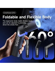 Máquina de Niebla COLBOR CF5 Portátil con Luces y Control Remoto 2