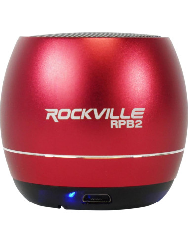 Altavoces Bluetooth Rockville RPB3-RED Portátiles TWS 10h