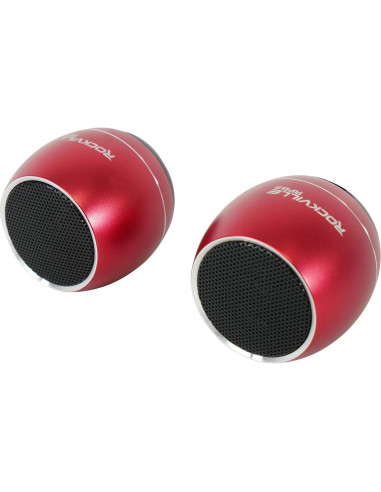 Altavoces Bluetooth Rockville RPB3-RED Portátiles TWS 10h