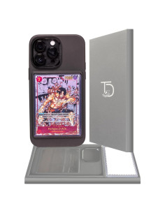 Funda TopDeck para iPhone 14 Negra con Soporte para Cartas