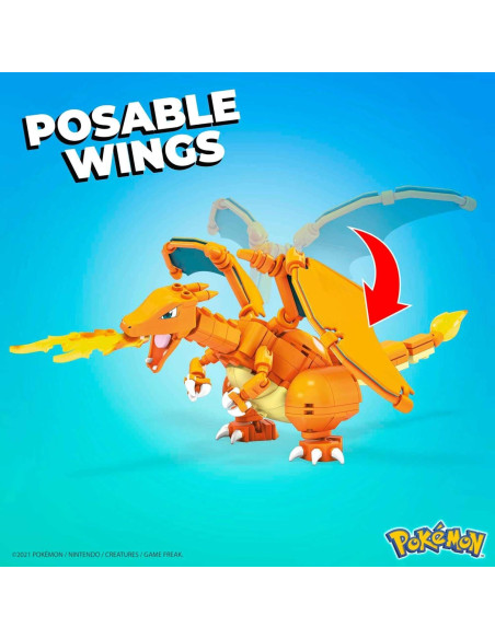 Set de Construcción Pokémon MEGA Charmander 313 Piezas