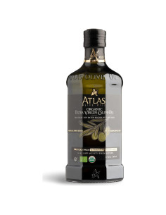 Aceite de Oliva Extra Virgen Orgánico Atlas 500 mL Prensado en Frío