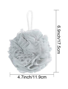 Paquete de 10 esponjas de baño exfoliantes Meirrnyyu 17.5x12 cm 2