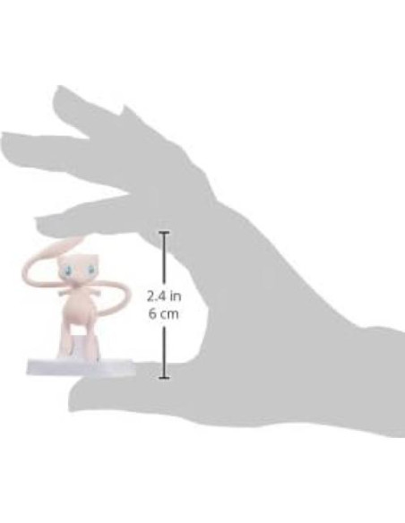 Figura de Acción Takaratomy Pokémon Mew 3.81x2.54x5.08 cm Figura de Acción Takaratomy Pokémon Mew 3.81x2.54x5.08 cm