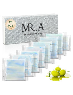 23 Jabones de Viaje MR.A de Aceite de Oliva 25g - Vegano