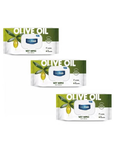 Toallitas Húmedas Housebrand Natural con Aceite de Oliva 360 Hojas