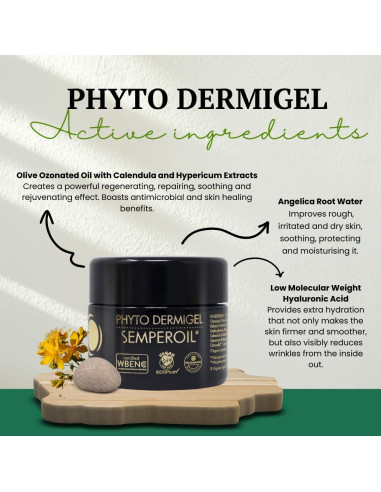 Crema Facial OZOLABS Phyto Dermigel 30 ml - Hidratante Diurno y Nocturno