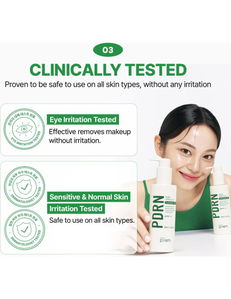 Leche Limpiadora de Arcilla PDRN MAKE P:REM 200ml Piel Sensible