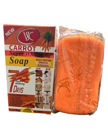 Jabón CARROT Soft 7 - Tratamiento Natural para Manchas 246g