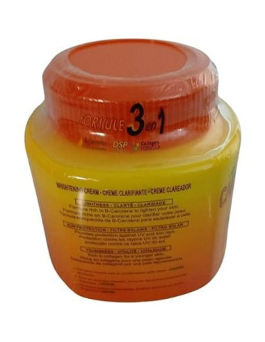 Crema Hidratante de Zanahoria Natural 330ml - Cuidado Facial y Corporal