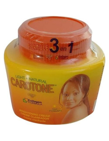 Crema Hidratante de Zanahoria Natural 330ml - Cuidado Facial y Corporal