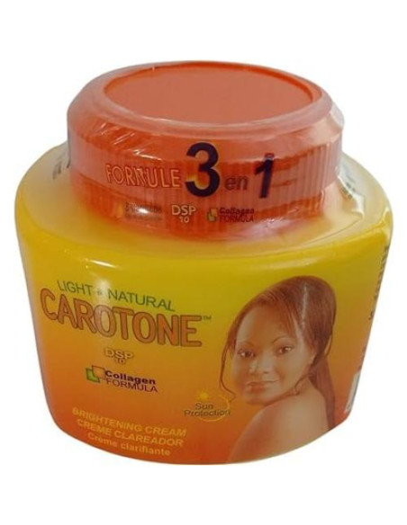 Crema Hidratante de Zanahoria Natural 330ml - Cuidado Facial y Corporal