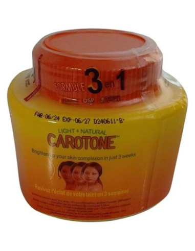 Crema Hidratante de Zanahoria Natural 330ml - Cuidado Facial y Corporal