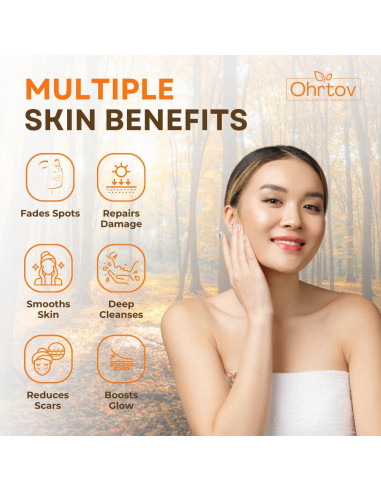 Jabón de Zanahoria Ohrtov - Limpiador Facial Natural 159g