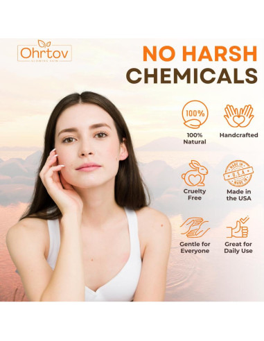 Jabón de Zanahoria Ohrtov - Limpiador Facial Natural 159g
