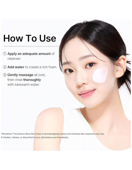 Limpiador Facial Espumoso Dewtox Lift 150ml - Piel Sensible