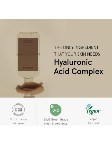 Tónico Hidratante Vegano ONE THING 150 ml - Ácido Hialurónico