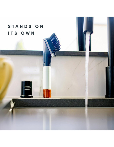 Cepillo de Platos Scotch-Brite BRiTE con Dispensador de Jabón