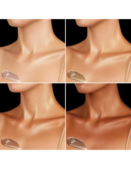 Aceite Brillante Corporal Goerti 50ml - Iluminador Bronceado