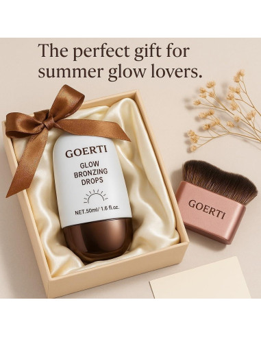 Aceite Brillante Corporal Goerti 50ml - Iluminador Bronceado