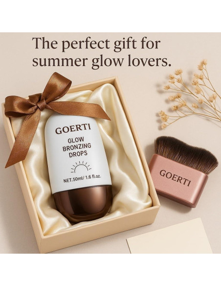 Aceite Brillante Corporal Goerti 50ml - Iluminador Bronceado