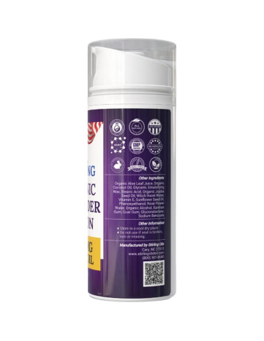 Loción Corporal Nutritiva Stirling 177ml - Lavanda Orgánica con Aceite de Cáñamo