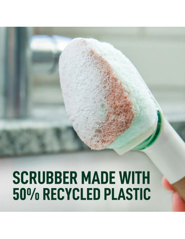 Esponja para Platos Scotch-Brite con 3 Recargas Ecológicas