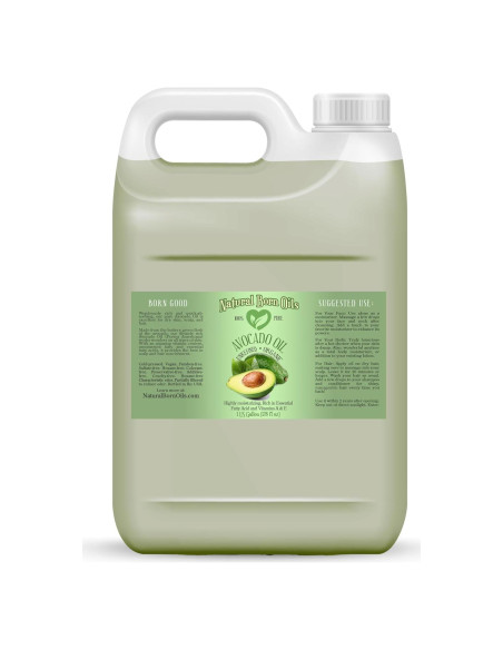 Aceite de Aguacate Orgánico Natural Born Oils 3.78L Prensado en Frío