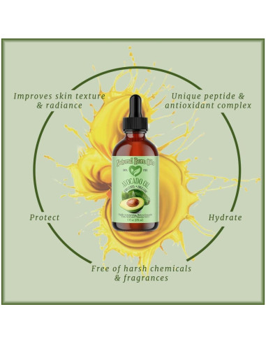 Aceite de Aguacate Orgánico Natural Born Oils 3.78L Prensado en Frío