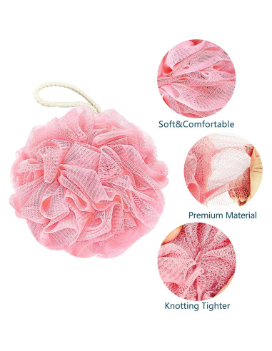 Esponja de Lufa Exfoliante Awontar 11.43 cm 60g 4 Colores