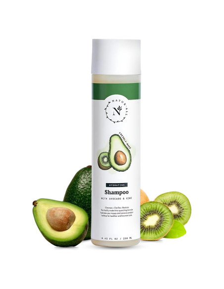 Champú Limpiador de Aguacate NaturAll 227 g Sin Sulfatos