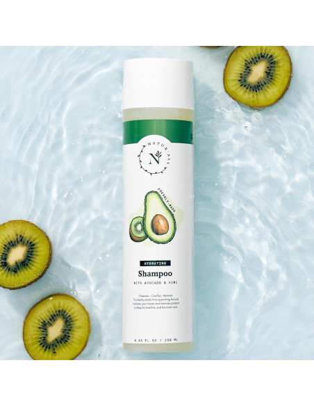 Champú Limpiador de Aguacate NaturAll 227 g Sin Sulfatos