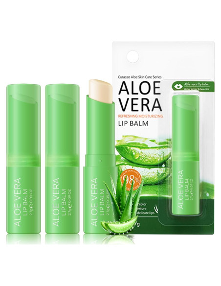 Bálsamo Labial Hidratante KYDA Aloe Vera 3 Pcs 2.7g